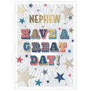 6pk Cards C50 Birthday Nephew - Tiger Feet Ireland