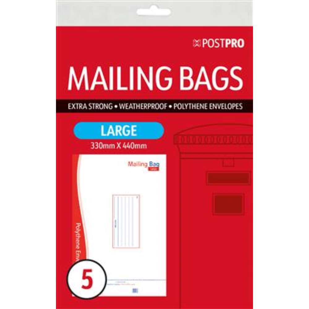 10x5pcs Mailing Bag Large - Tiger Feet Ireland