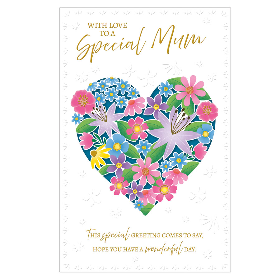 6pk Cards C375 Birthday Mum - Tiger Feet Ireland