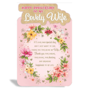 6pk Cards C75 Wife Anniversary - Tiger Feet Ireland