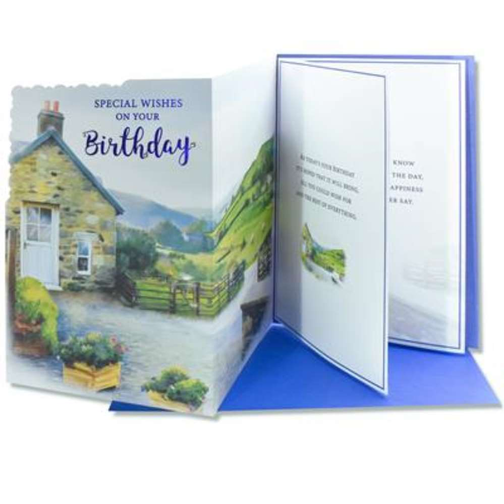 6pk Cards C75 Birthday Open - Tiger Feet Ireland