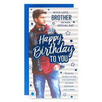 6pk Cards C55 Birthday Brother - Tiger Feet Ireland