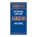 6pk Cards C55 Birthday Grandad - Tiger Feet Ireland