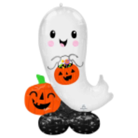 Foil Balloon Airloonz Halloween Ghost - Tiger Feet Ireland