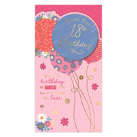6pk Cards C55 Birthday Age 18 - Tiger Feet Ireland