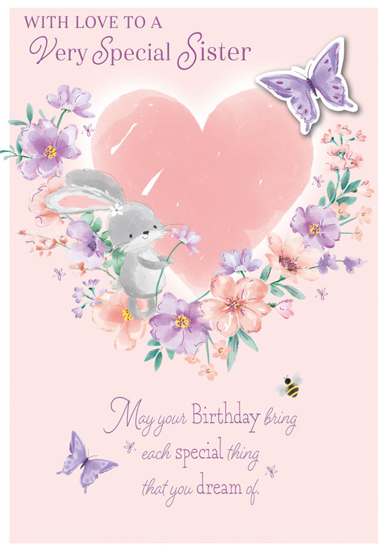 Prelude 6 Pack Cards C90 Birthday Sister