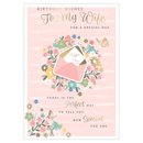 6pk Cards C90 Birthday Wife - Tiger Feet Ireland