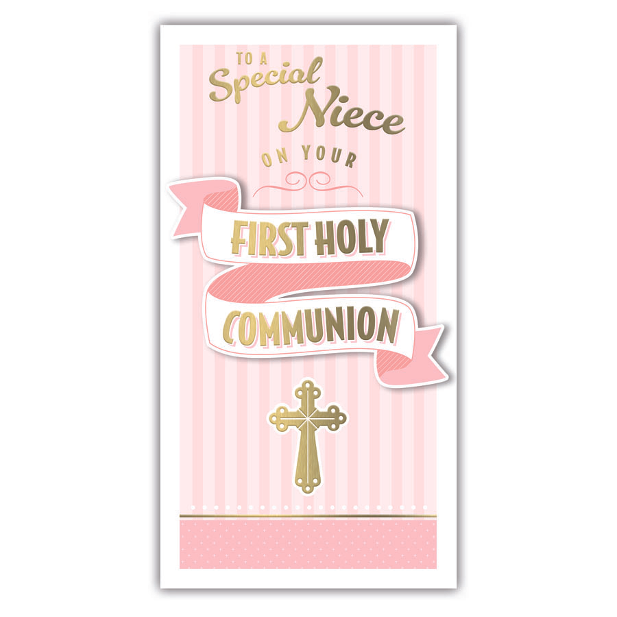 6pk Cards C55 Communion Niece - Tiger Feet Ireland