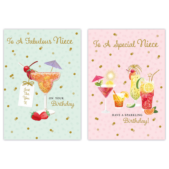 Poppyhill C50 Birthday Niece 12pk