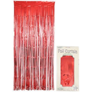 Foil Door Curtain Metallic Red 90cm x 2.4m - Tiger Feet Ireland