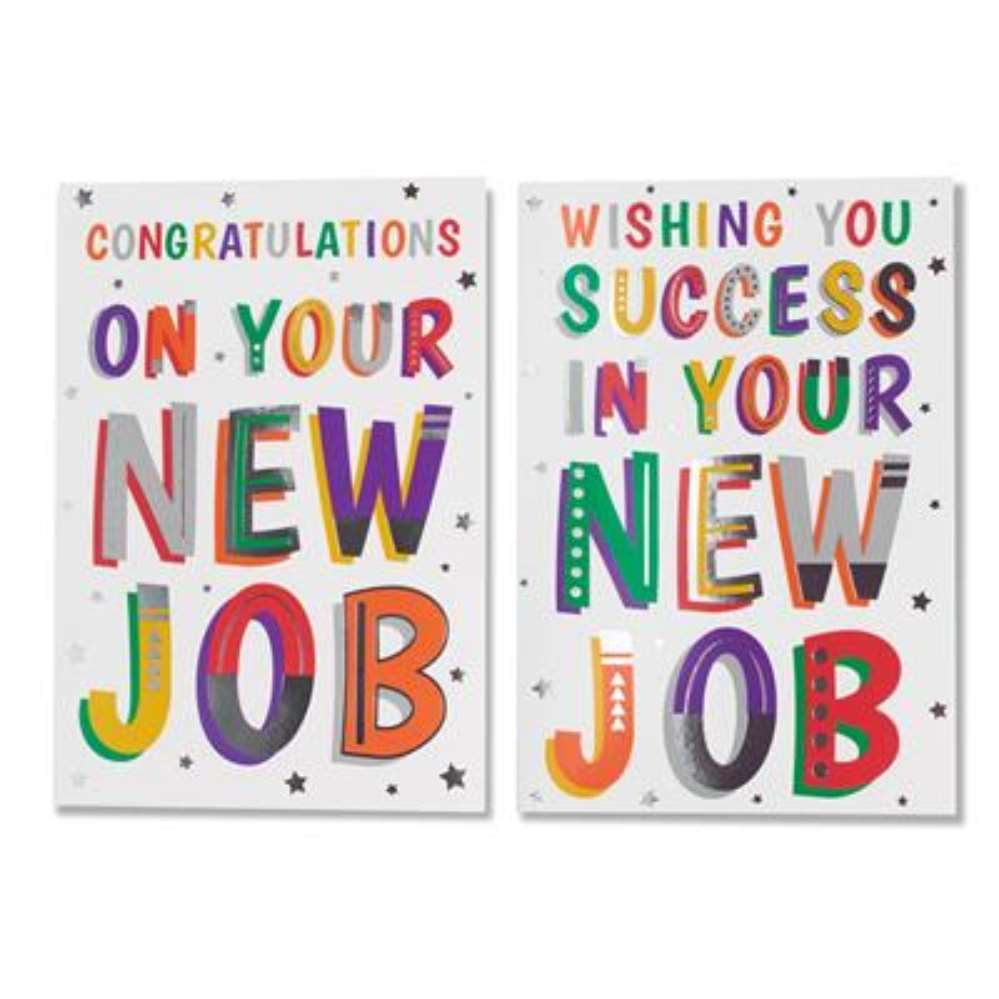 12pk Cards C50 New Job - Tiger Feet Ireland