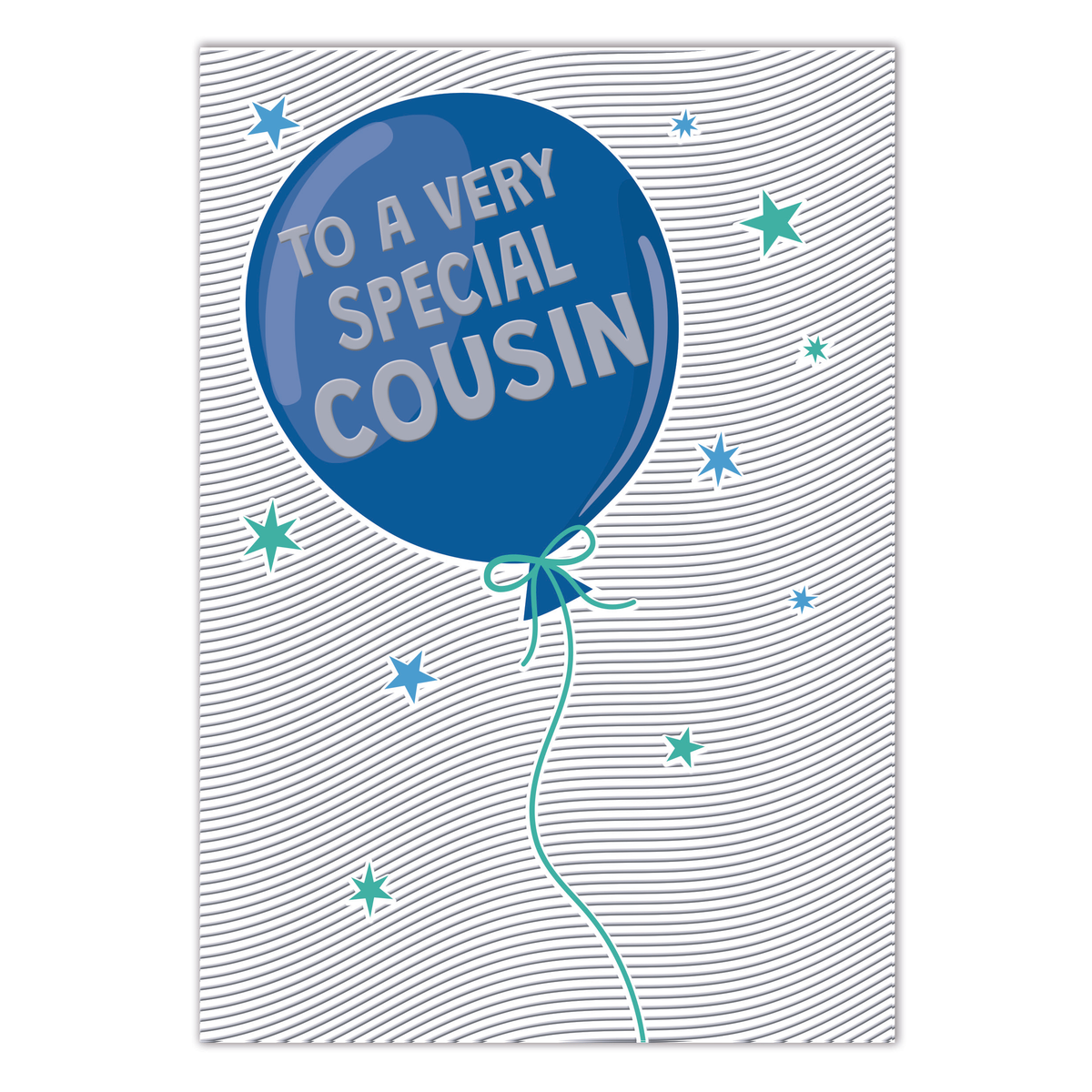 6pk Cards C50 Birthday Cousin - Tiger Feet Ireland
