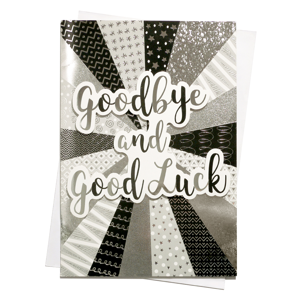 6pk Cards C400 Goodbye & Good Luck - Tiger Feet Ireland