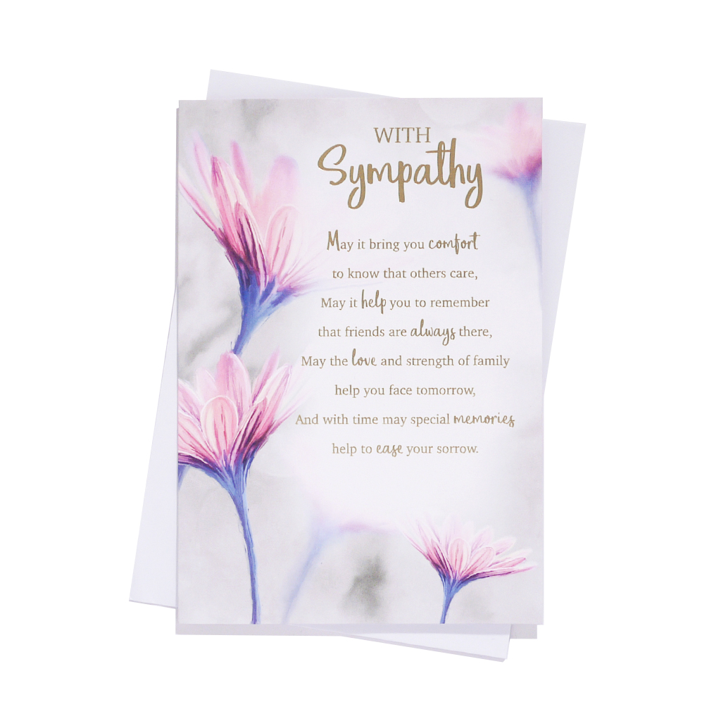 6pk Cards C50 Sympathy Open - Tiger Feet Ireland