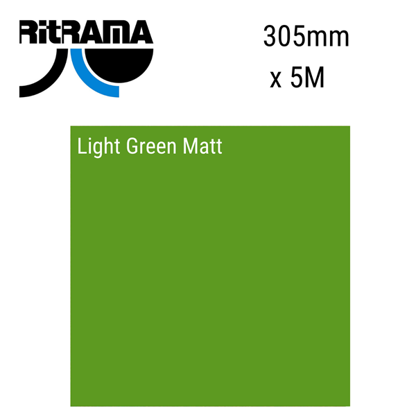 Light Green Matt Vinyl 305mm x 5M - Tiger Feet Ireland