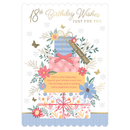 6pk Cards C90 Birthday Age 18 - Tiger Feet Ireland