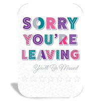 6pk Cards C90 Sorry You're Leaving - Tiger Feet Ireland