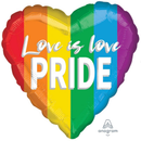Anagram Foil Balloon Love Is Love 17" - Tiger Feet Ireland