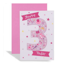 6pk Cards C50 Birthday Age 3 - Tiger Feet Ireland