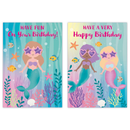 12pk Cards C50 Birthday Open - Tiger Feet Ireland