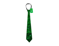 Tie Green Sequin 38Cm St.Patrick Day - Tiger Feet Ireland