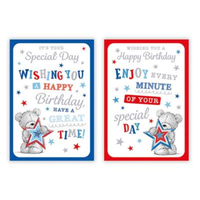 12pk Cards C50 Birthday Open - Tiger Feet Ireland