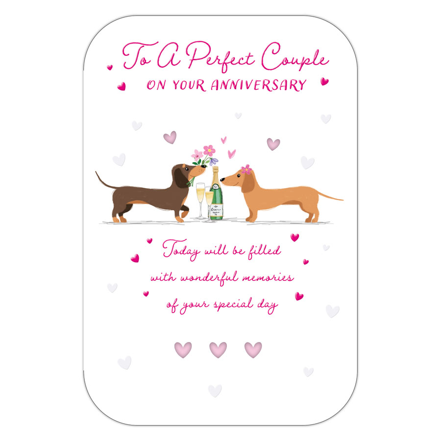 6pk Cards C75 Your Anniversary - Tiger Feet Ireland