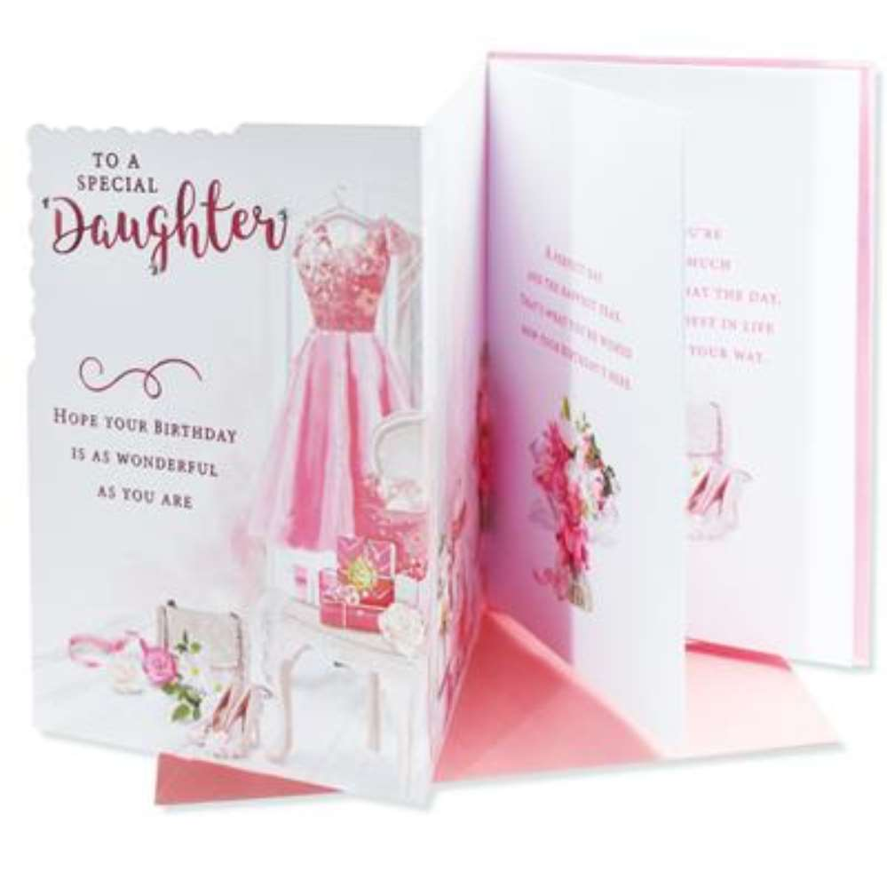 6pk Cards C50 Birthday Daughter - Tiger Feet Ireland