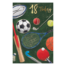 6pk Cards C75 Birthday Age 18 - Tiger Feet Ireland