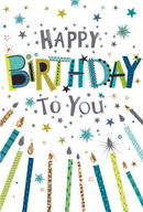 6pk Cards C50 Birthday Open - Tiger Feet Ireland
