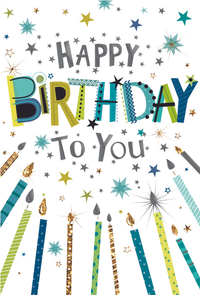 6pk Cards C50 Birthday Open - Tiger Feet Ireland