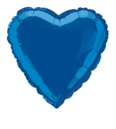 Foil Balloon 18" Heart Royal Blue - Tiger Feet Ireland