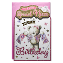 6pk Cards C75 Birthday Niece - Tiger Feet Ireland