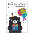 6pk Cards C75 Birthday Son - Tiger Feet Ireland