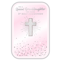 6pk Cards C75 Communion Granddaughter - Tiger Feet Ireland