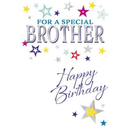 6pk Cards C50 Birthday Brother - Tiger Feet Ireland