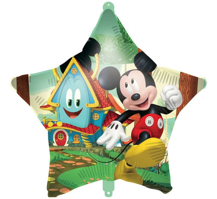 Procos Foil Balloon Mickey Mouse Star 18" - Tiger Feet Ireland