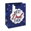 12pk Gift Bag Best Dad Ever Large - Tiger Feet Ireland