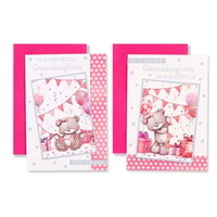 12pk Cards C50 Birthday Granddaughter - Tiger Feet Ireland
