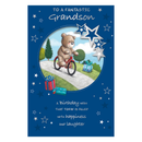6pk Cards C75 Birthday Grandson - Tiger Feet Ireland