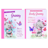 12pk Cards C50 Birthday Granny - Tiger Feet Ireland