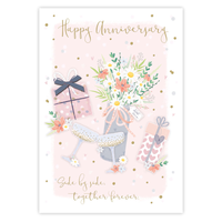 6pk Cards C90 Your Anniversary - Tiger Feet Ireland
