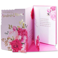 6pk Cards C75 Birthday Mum - Tiger Feet Ireland
