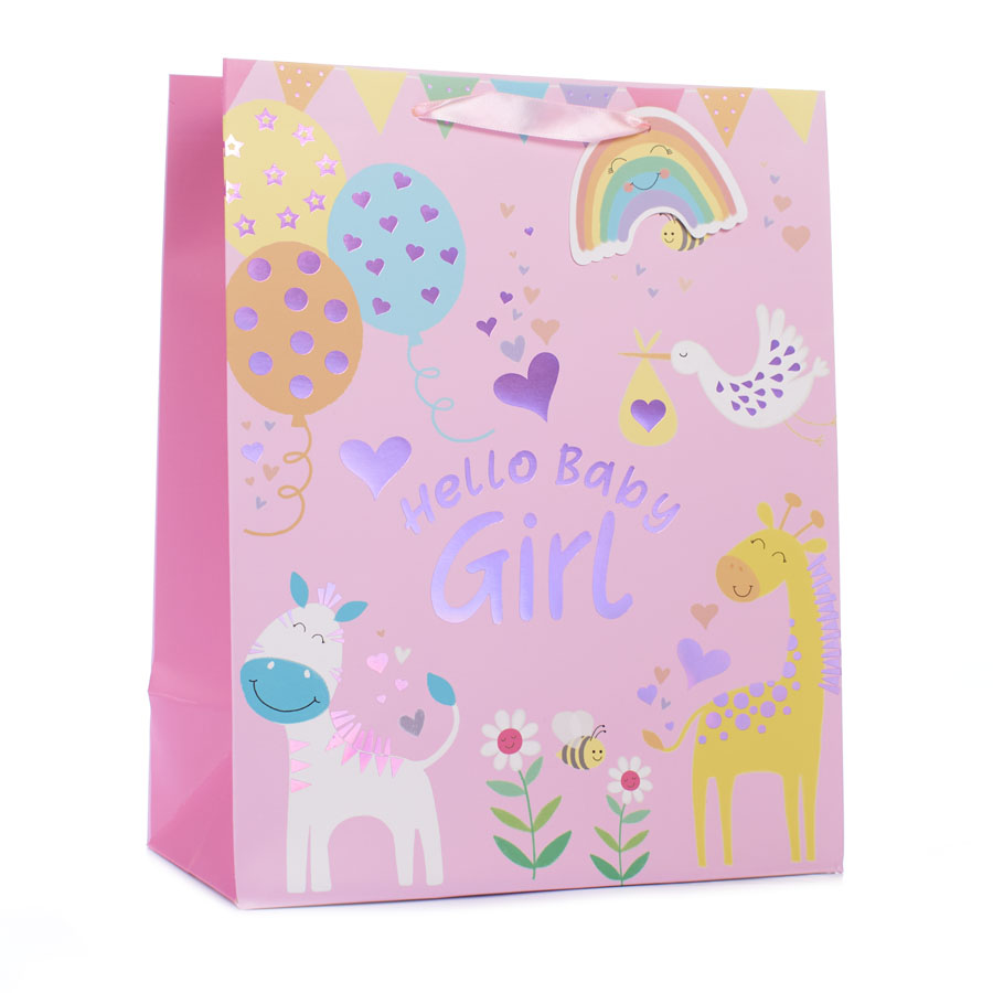 6pk Large Portrait Gift Bags Characters - Tiger Feet Ireland