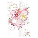 6pk Cards C75 Your Anniversary - Tiger Feet Ireland