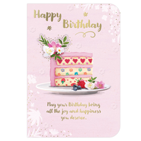 6pk Cards C50 Birthday Open - Tiger Feet Ireland