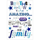6pk Cards C50 Birthday Brother-In-Law - Tiger Feet Ireland