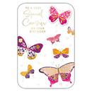 6pk Cards C75 Birthday Cousin - Tiger Feet Ireland