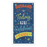 6pk Cards C55 Birthday Husband - Tiger Feet Ireland