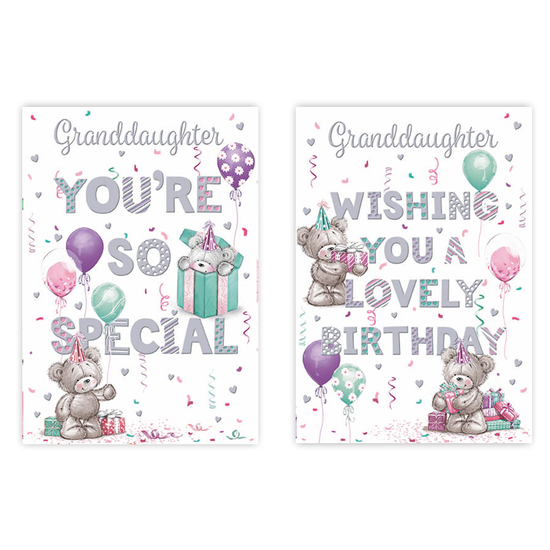 Poppyhill C50 Birthday Granddaughter 12pk